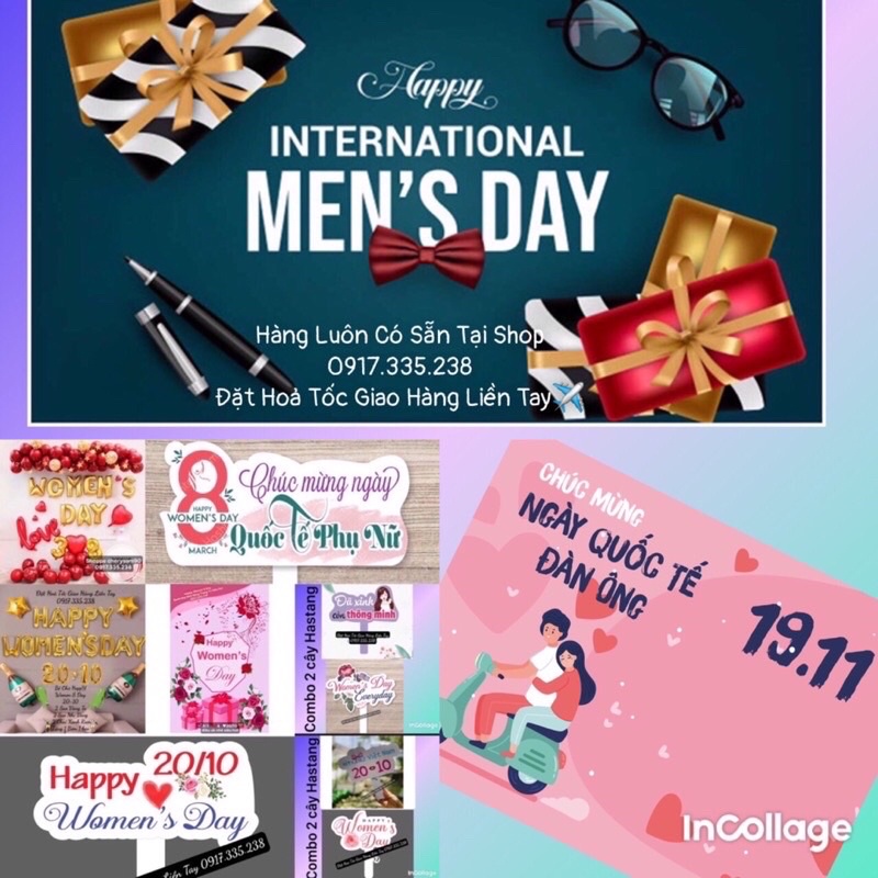 Bóng Trang Trí Valentine 14/2 _8/3 _20/10 Ngày Của Phụ Nữ Chúng Ta Nên Đc Thương Yêu