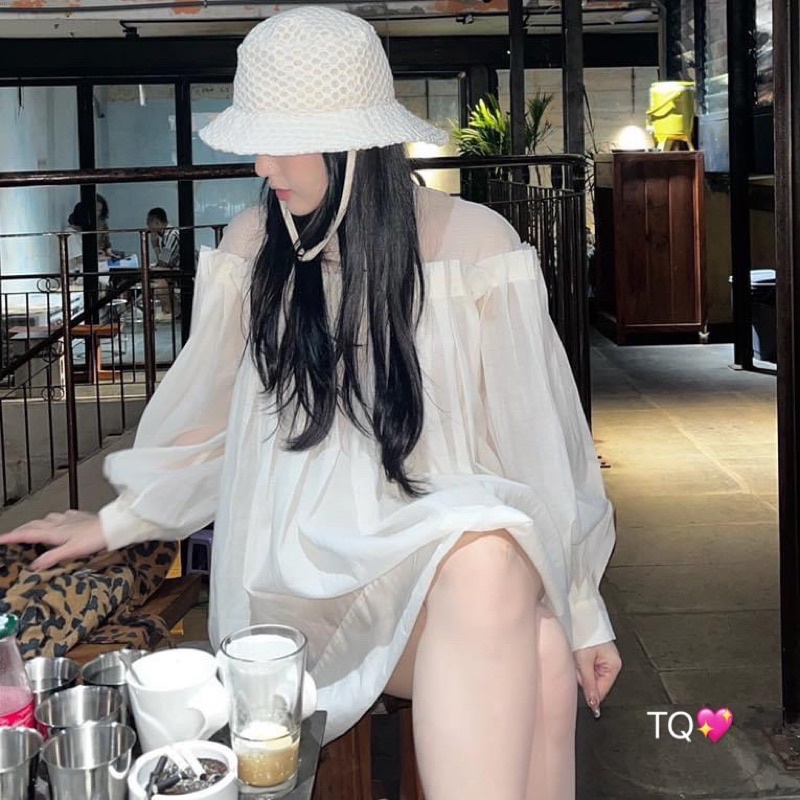 Váy babydoll xếp ly siêu xinh NGN