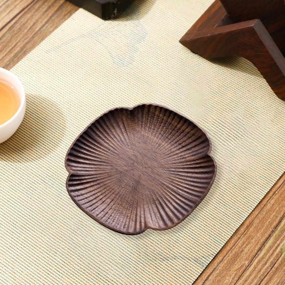 Khay Gỗ Đựng Bánh Kẹo Trái Cây / Thức Ăn Tráng Miệng 1 Ngăn Tiện Lợi Dành Cho Nhà Hàng / Khách Sạn / Tiệc Cưới