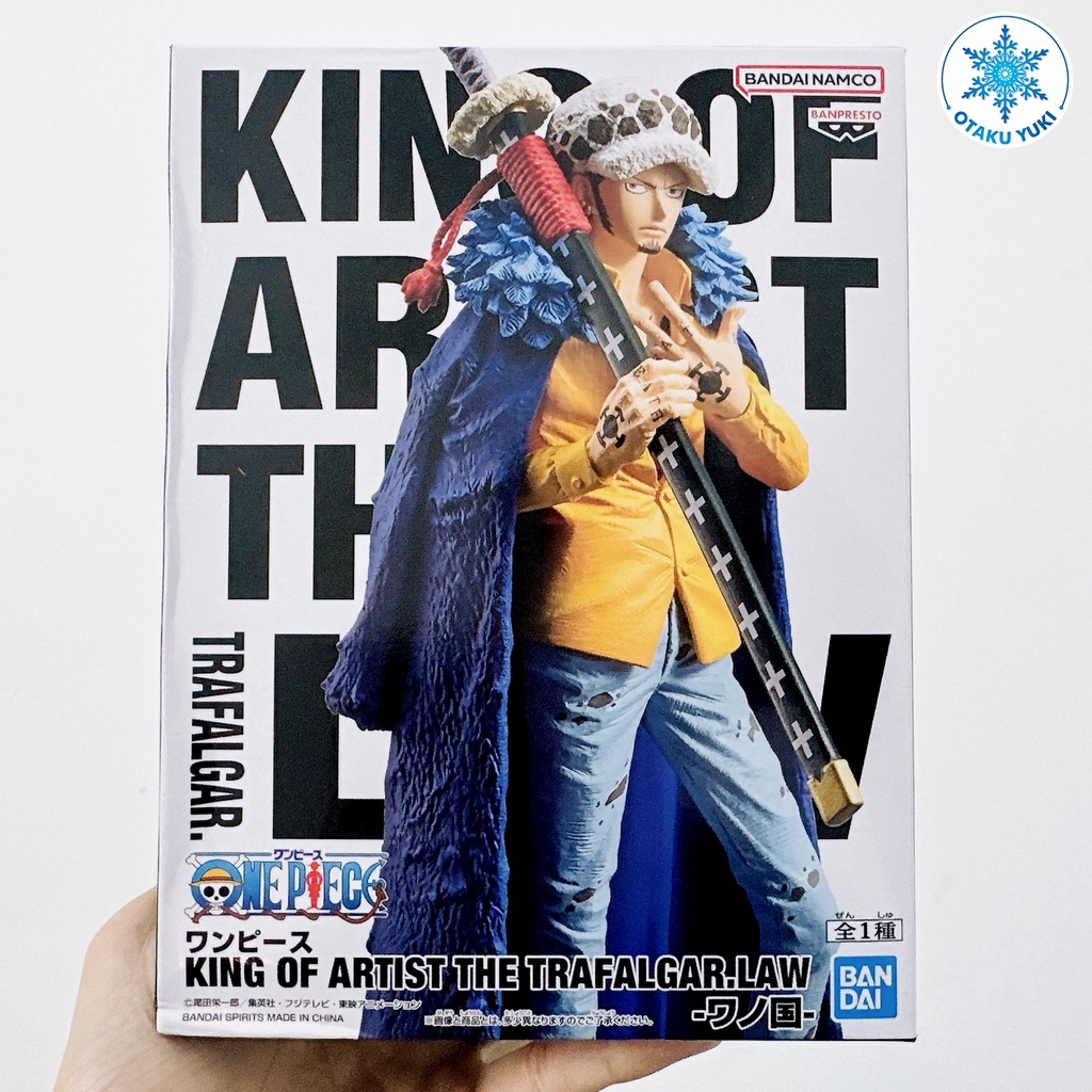 Mô Hình Trafalgar D. Water Law - King of Artist Wanokuni One Piece Figure (Banpresto)