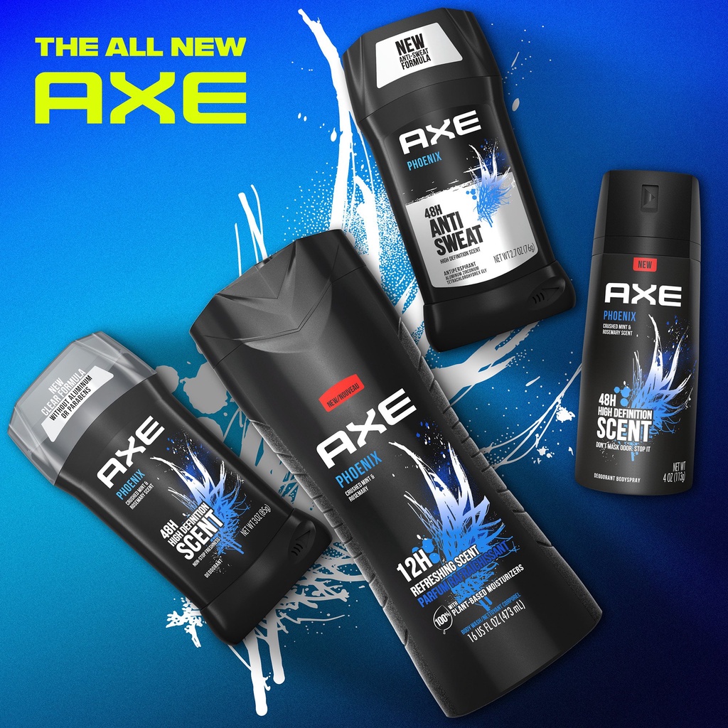 Lăn Sáp Khử Mùi Nam, không ố vàng áo AXE 85G - HKT Shop