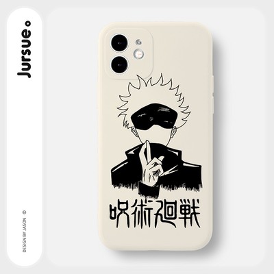Ốp lưng JURSUE mềm chống sốc hoạt hình độc lạ ngầu nam Cho iPhone 17 16 15 14 13 12 11 Pro Max SE 2020 X XR XS ip 8 7 Plus Y2889