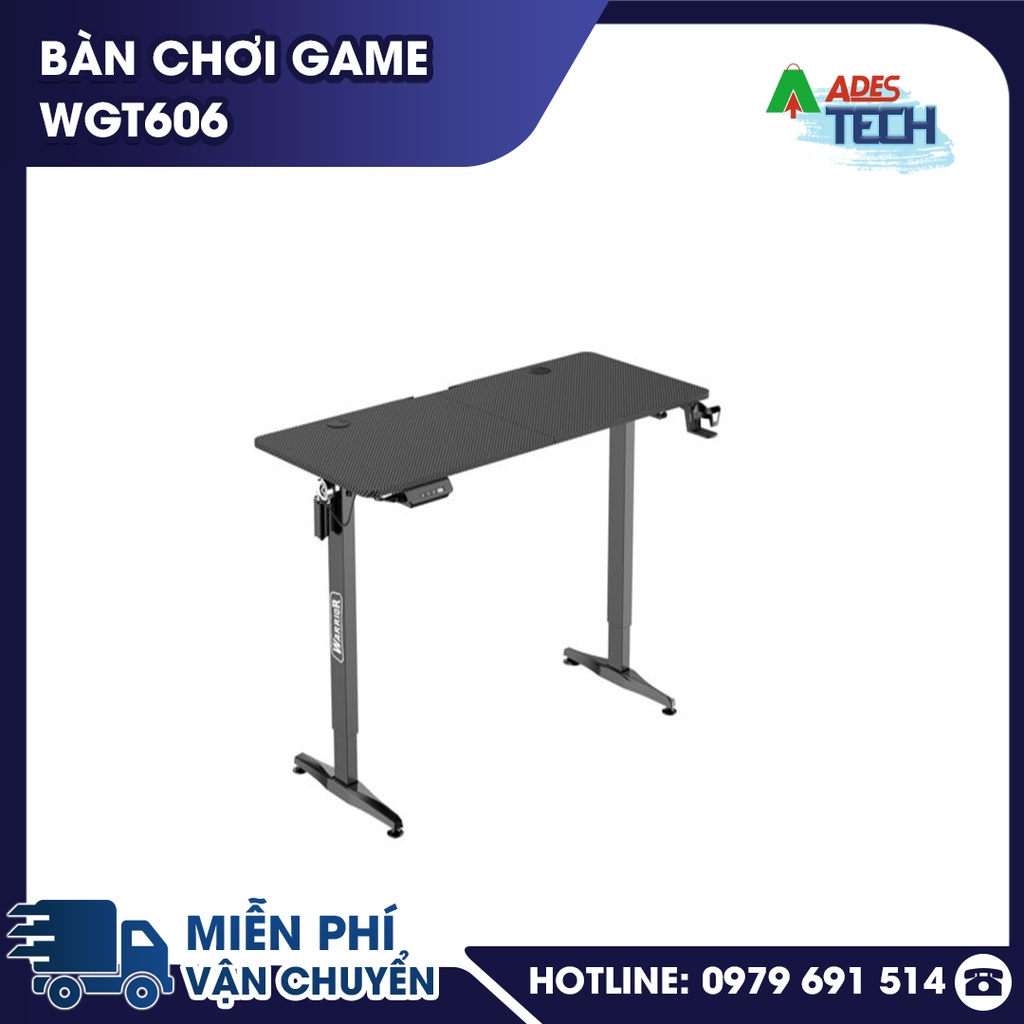 ✔️Bàn nâng hạ WARRIOR Paladin Series WGT606✔️Mặt bàn  bằng sợi carbon P2PB✔️BẢO HÀNH 12 THÁNG