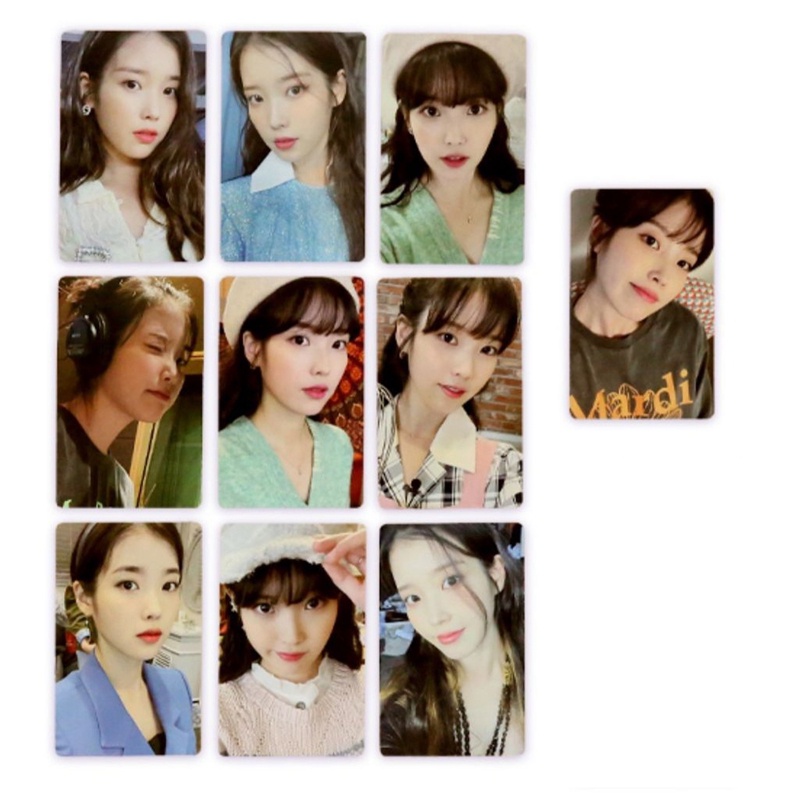 Set 10 Tấm Thẻ Ảnh Lomo In Hình Nhóm Nhạc Kpop IU