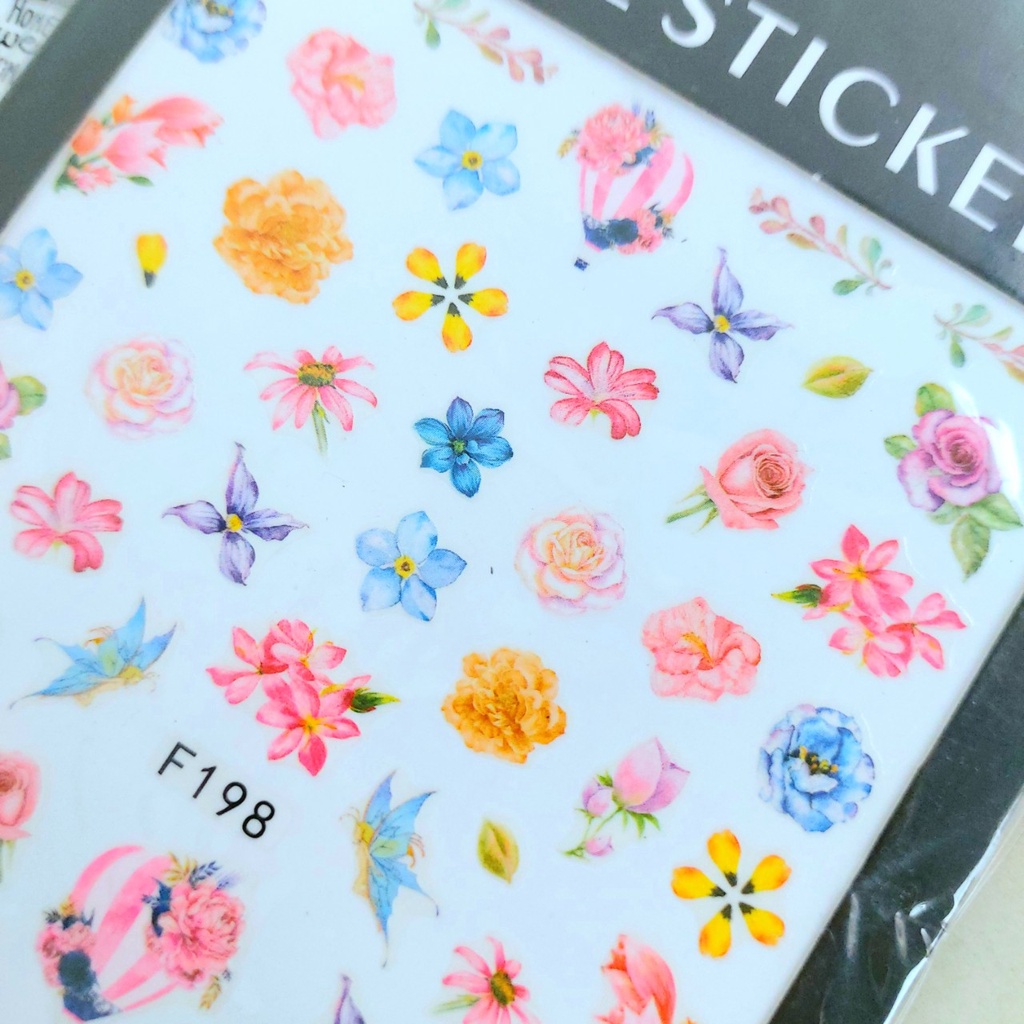 Sticker Dán Móng Nhiều Mẫu