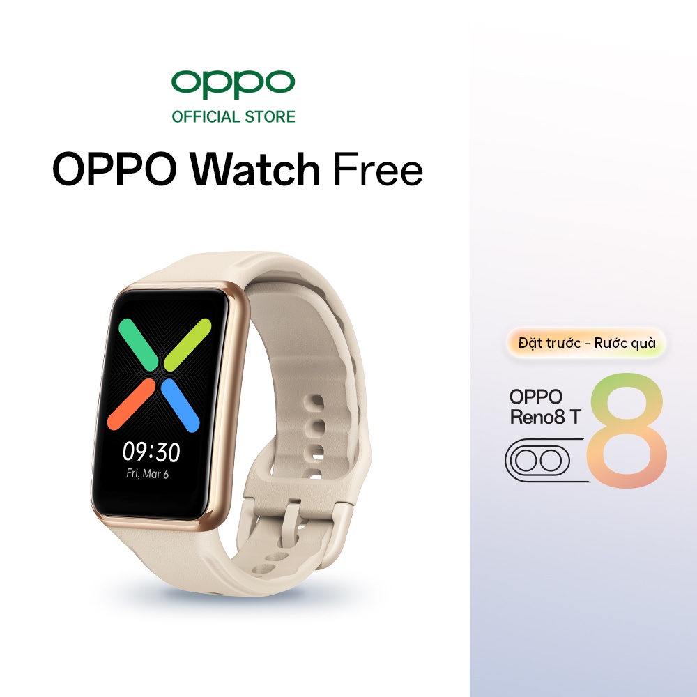 Đồng hồ thông minh OPPO Watch Free - Hàng Chính Hãng
