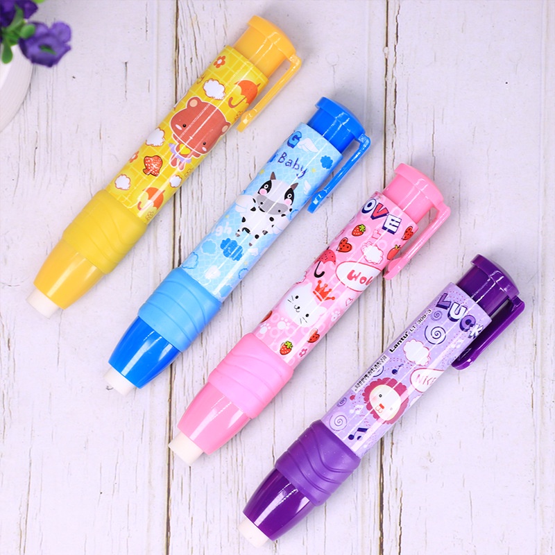 Gôm tẩy bút chì LANTU dạng bấm tiện lợi