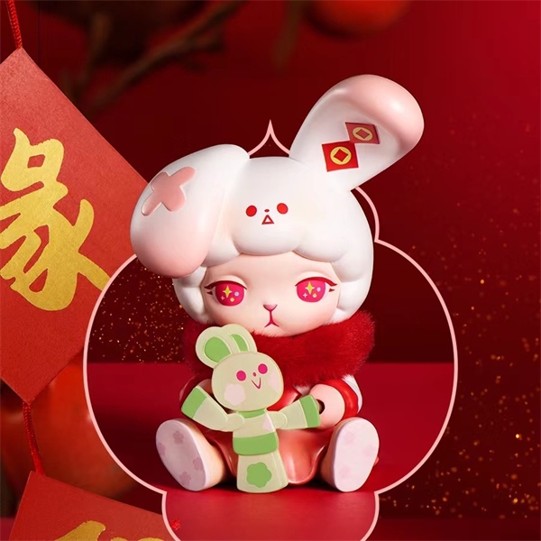 ★Đồ Chơi HGTOYS Hg Hg HGTOYS★   POPMART three two one Đồ Chơi Hộp Quà Tặng Đồ Chơi Gọn Gàng Năm Mới Của Trung