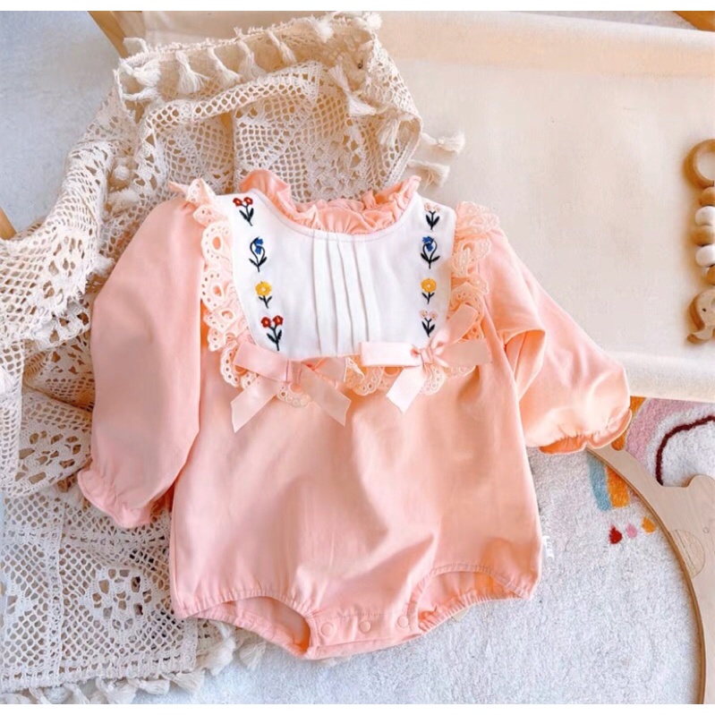 Bodychip dài tay cho bé gái siêu cưng hàng qccc chất siêu đỉnh