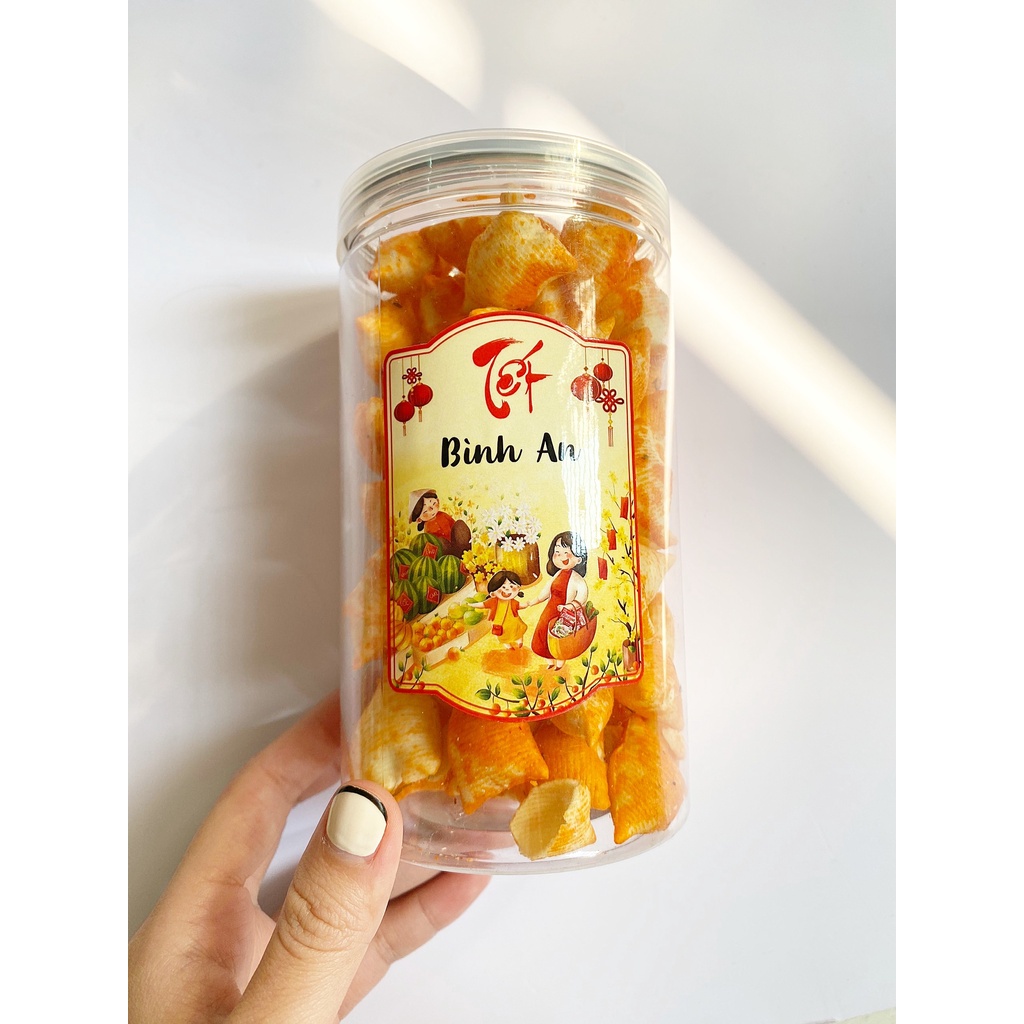 [ Giá Xưởng ] Tem giấy &quot; Tết Bình An &quot;, Tem chúc mừng năm mới, dán hộp, hũ, chai, lọ đựng mứt Tết