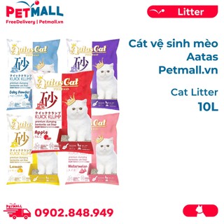 Cát vệ sinh mèo Aatas Bentonite Cat Liter 10L Petmall