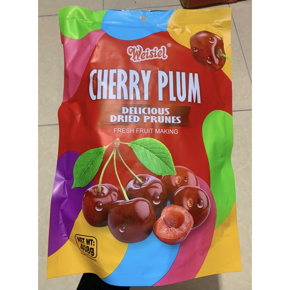 Ômai xí muội mix đủ vị chua chua giòn ngọt siêu ngon - Ô mai mix 5 vị, Ô mai Việt Quất, Ô mai Cherry, Mận, Đào