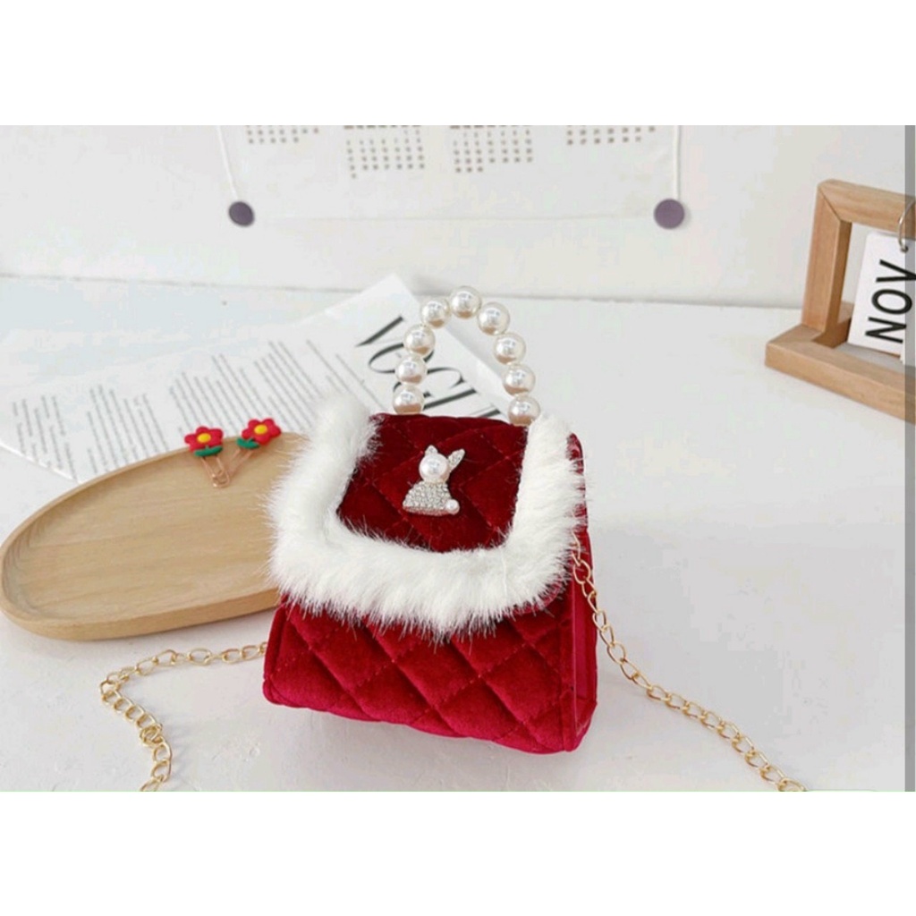 Túi MerryXmas Bling Bling cho bé amuoi