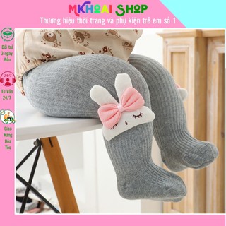 [0-24 tháng] (Quần tất thỏ) quần tất liền bàn dành cho bé gái 0-24m