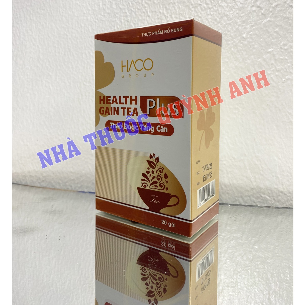 [CHÍNH HÃNG] TRÀ TĂNG CÂN HOÀNG ANH - HEALTH GAIN TEA PLUS NGUỒN GỐC THẢO MỘC