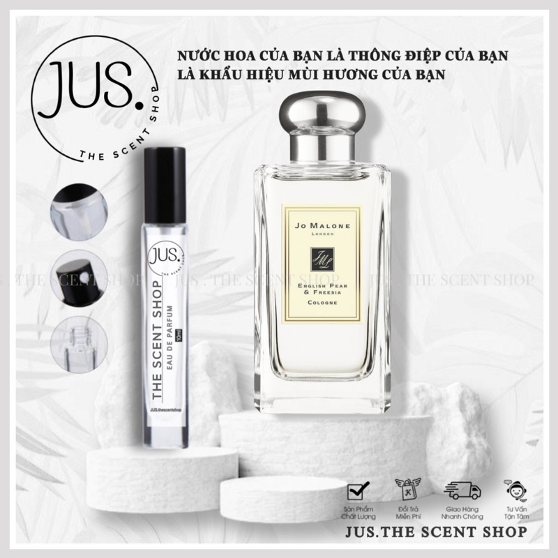 Nước hoa Jomalone English Pear Tester 5/10ml [ 𝐉𝐔𝐒.𝐓𝐡𝐞𝐬𝐜𝐞𝐧𝐭 ]
