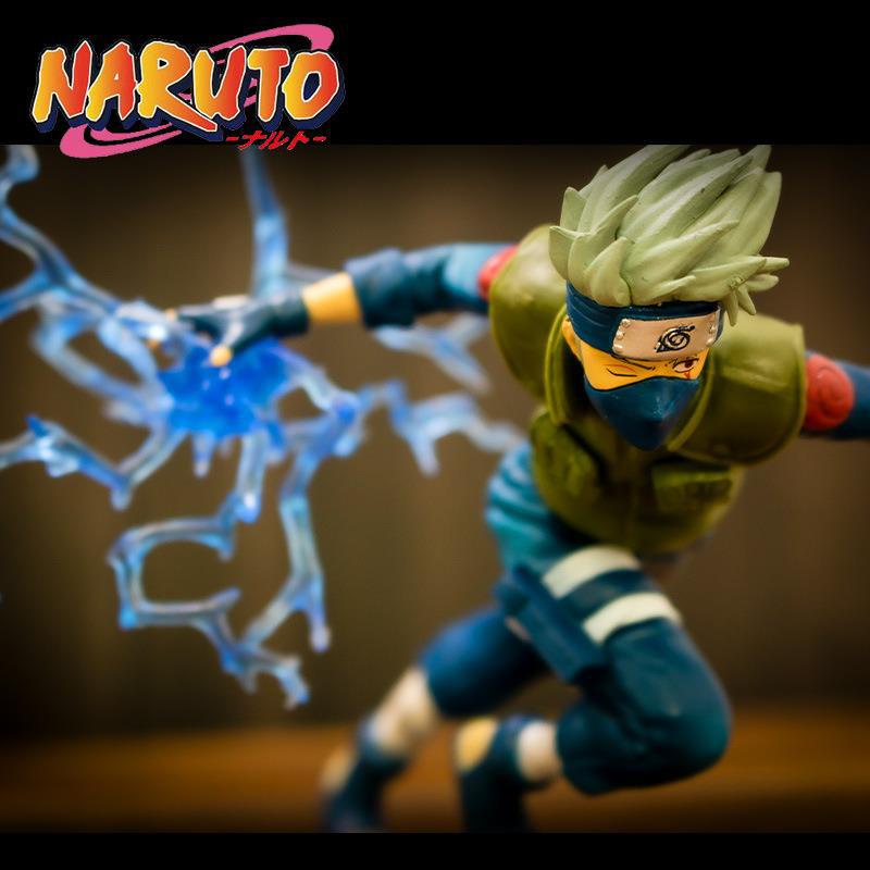 Mô Hình Nhân Vật Hatake Kakashi Hoạt Hình Naruto 18cm Bằng PVC
