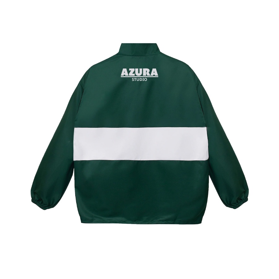 Áo khoác dù AZURA jacket 2 lớp phối màu V2 unisex - Áo khoác nam nữ Ullzang Basic -  Azura shop