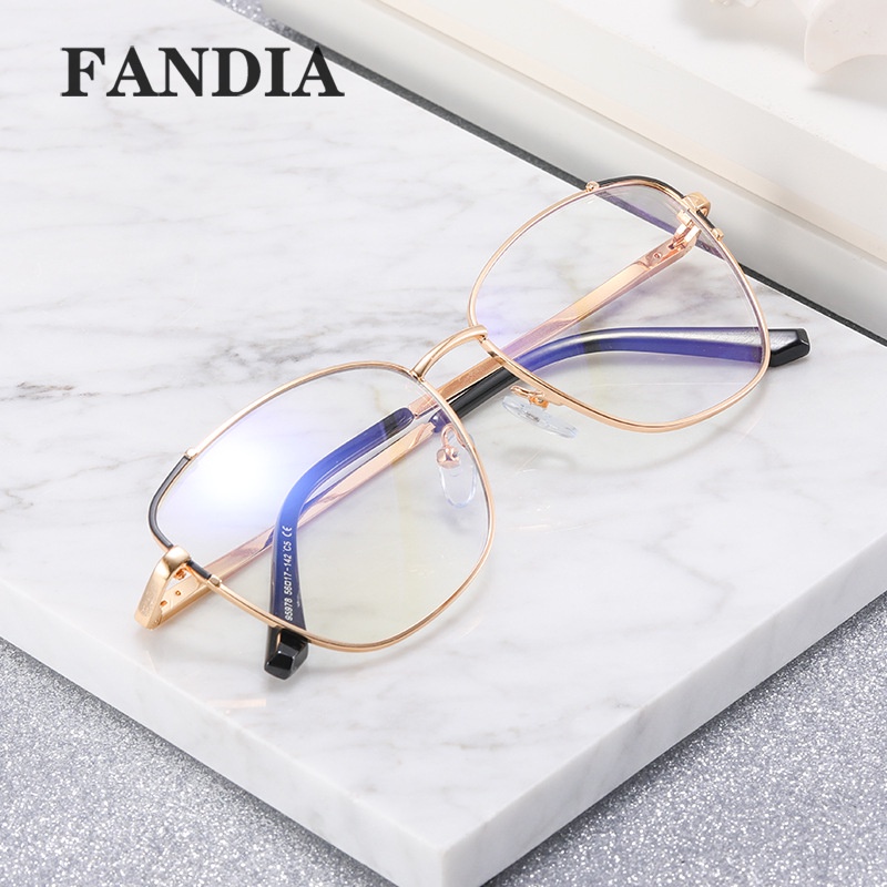 Gọng Kính Chống Ánh Sáng Xanh Phong Cách Âu Mỹ Thời Trang Mới