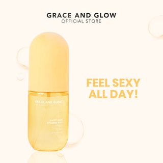 Image of Grace and Glow Daisy Hair Vitamin Mist 100 ml - Parfum Rambut Spray untuk Membuat Rambut Mudah Diatur dan Wangi Seharian with Keratin + Vitamin B5 C E 【BPOM】