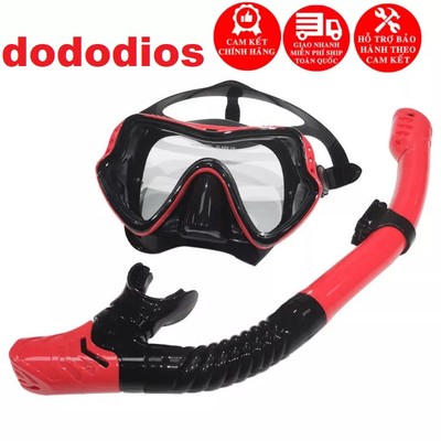 Kính Lặn Ống Thở Lặn Biển Dododios Với Mắt Kiếng Lặn Cường Lưc, Cản Tia Uv (309)