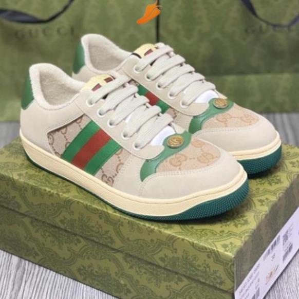 Giày GUCCI Sơn Tùng Thể Thao nam nữ, Giày GUCCI NỮ 3 Vạch Hàng Cao Cấp Full Box Bill Size 36-43 /WELLCOME # & =