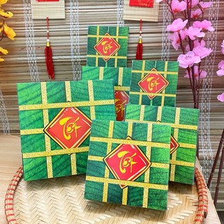 Mô hình bánh chưng (bánh trưng) bánh tét trang trí tết 2023