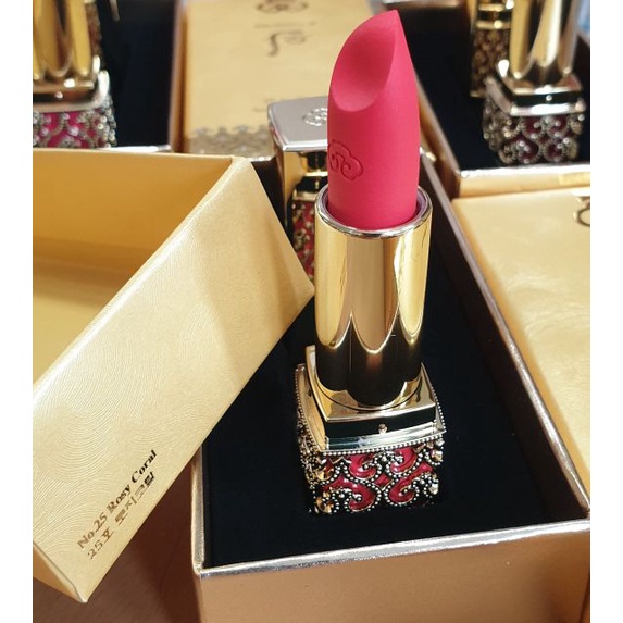 Son lì Whoo Velvet Lip Rouge Hoàng Cung 3,5gr - dòng son nhung mịn lâu trôi