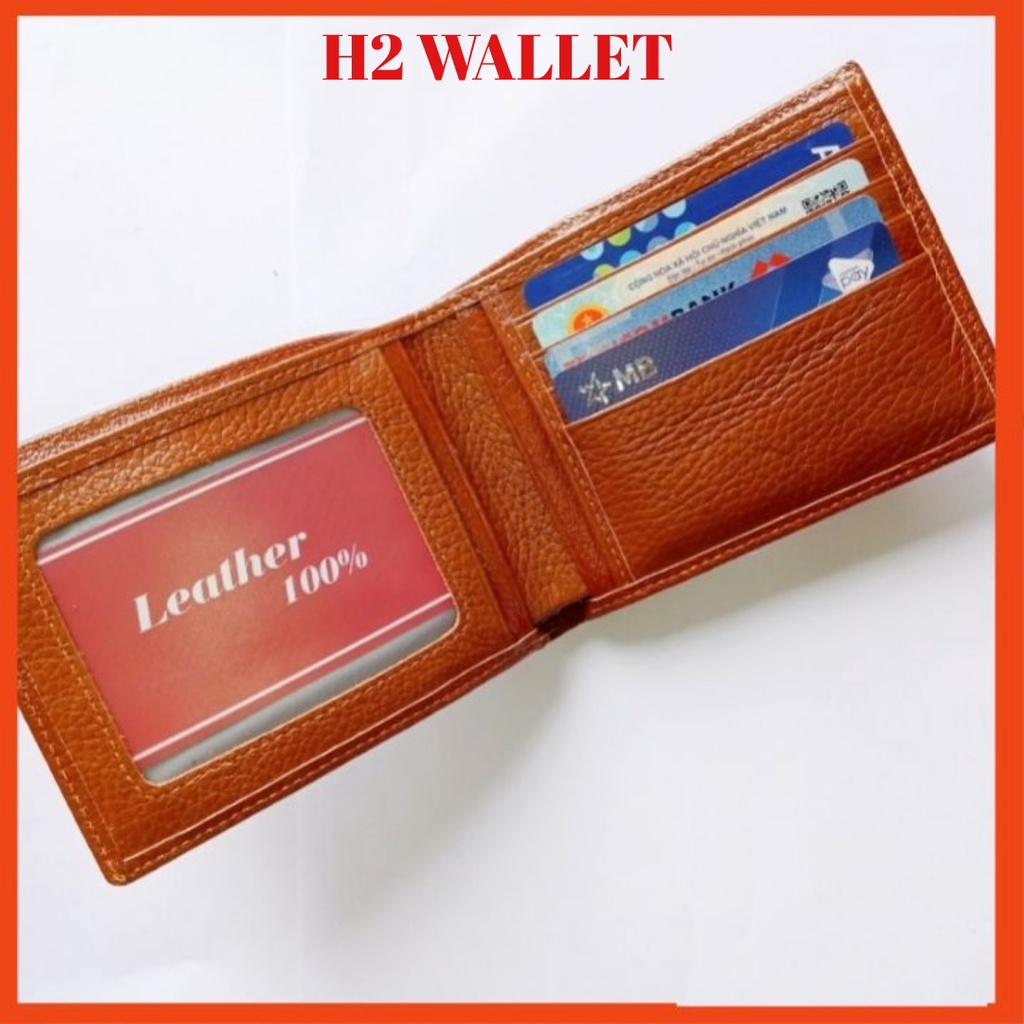 Ví nam da bò bóp da nam bảo hành 12 tháng kèm hộp đựng kiểu dáng trẻ trung sang trọng lịch lãm