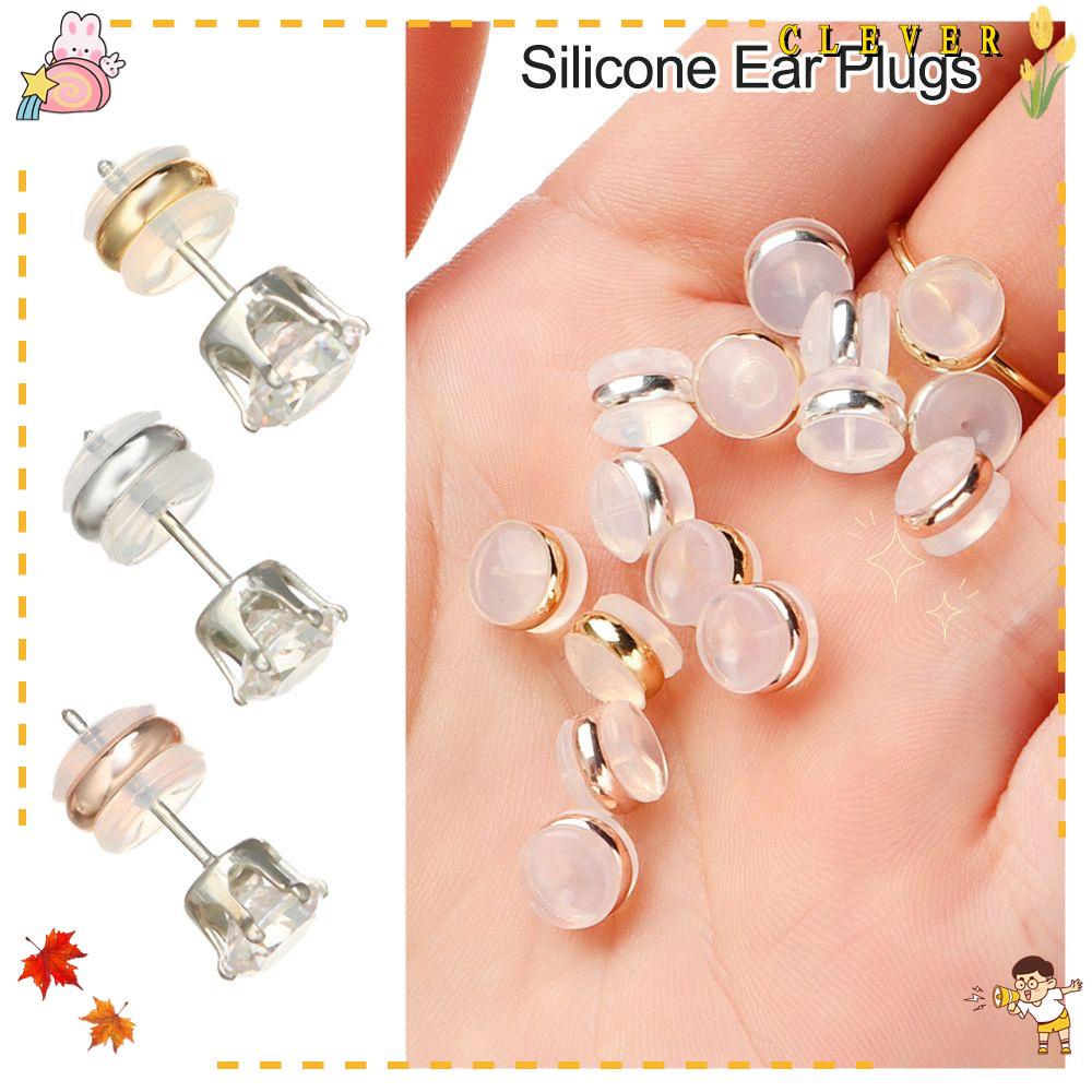 Set 10 Vòng Đệm Cao Su Thay Thế Gắn Mặt Sau Trang Sức