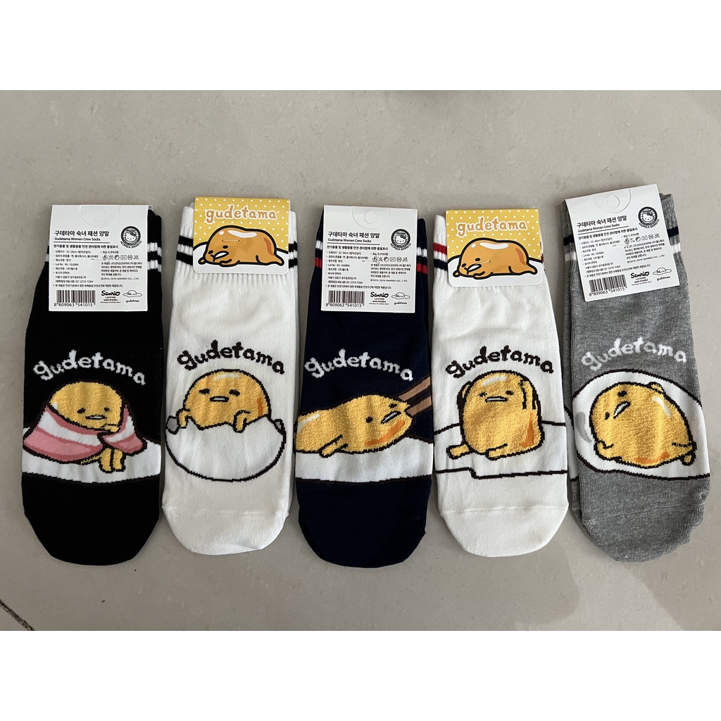 Tất/vớ Hàn Quốc trứng lười gudetama