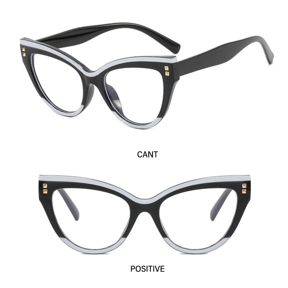 Btlimer Mắt Kính Chống Ánh Sáng Xanh Máy Tính Hợp Thời Trang Chống Chói Mắt Mèo