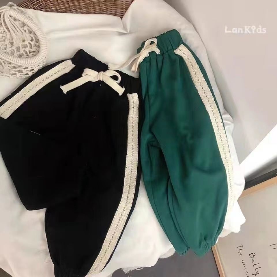 Quần Dài Ôm Chân Thời Trang Xuân Thu Cho Bé Trai Và Gái