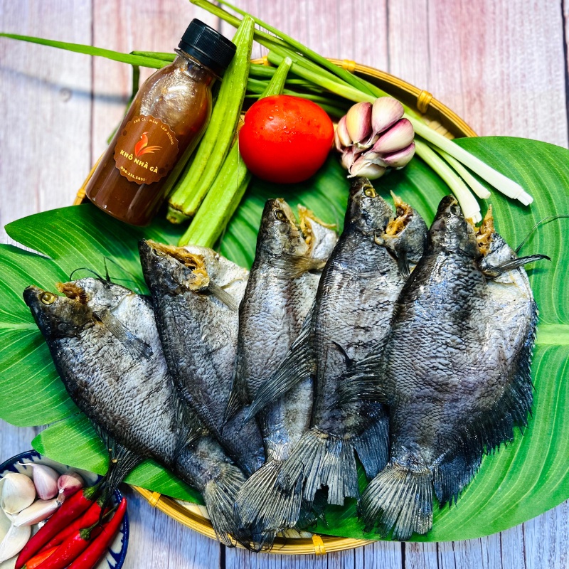 Khô Cá Sặc Bổi Lạt - Cỡ To 6-8 Con / KG Hàng Loại 1 - BAO ĂN TỪNG CON