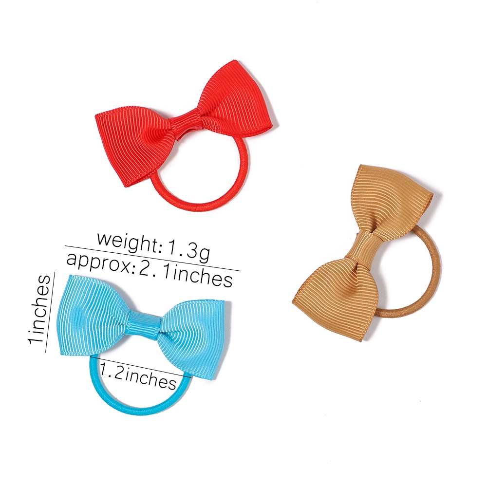 Set 30 dây buộc tóc KIDSBOWS đính nơ dễ thương dành cho bé gái