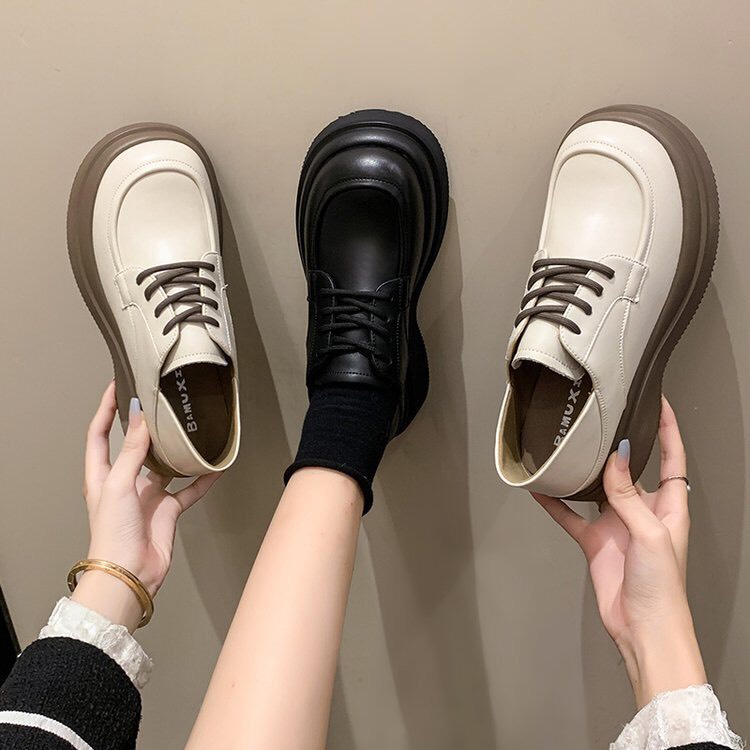 Giày oxford nữ Ulzzang FAROSA - TK39 phong cách hàn quốc đế cao 4cm chất da mềm siêu hót