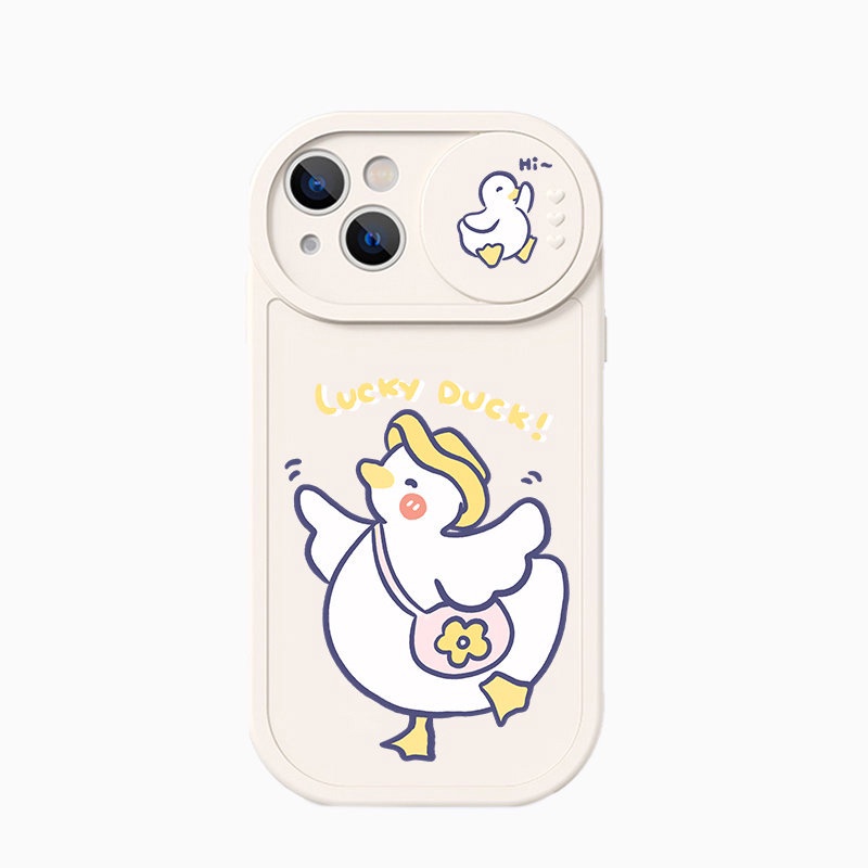 Ốp Điện Thoại TPU Dẻo Họa Tiết Chú Vịt Dễ Thương Cho ốp iphone 11 pro max X Xr Xs 7 8 14 Plus Se 2020 12 pro max sc1001