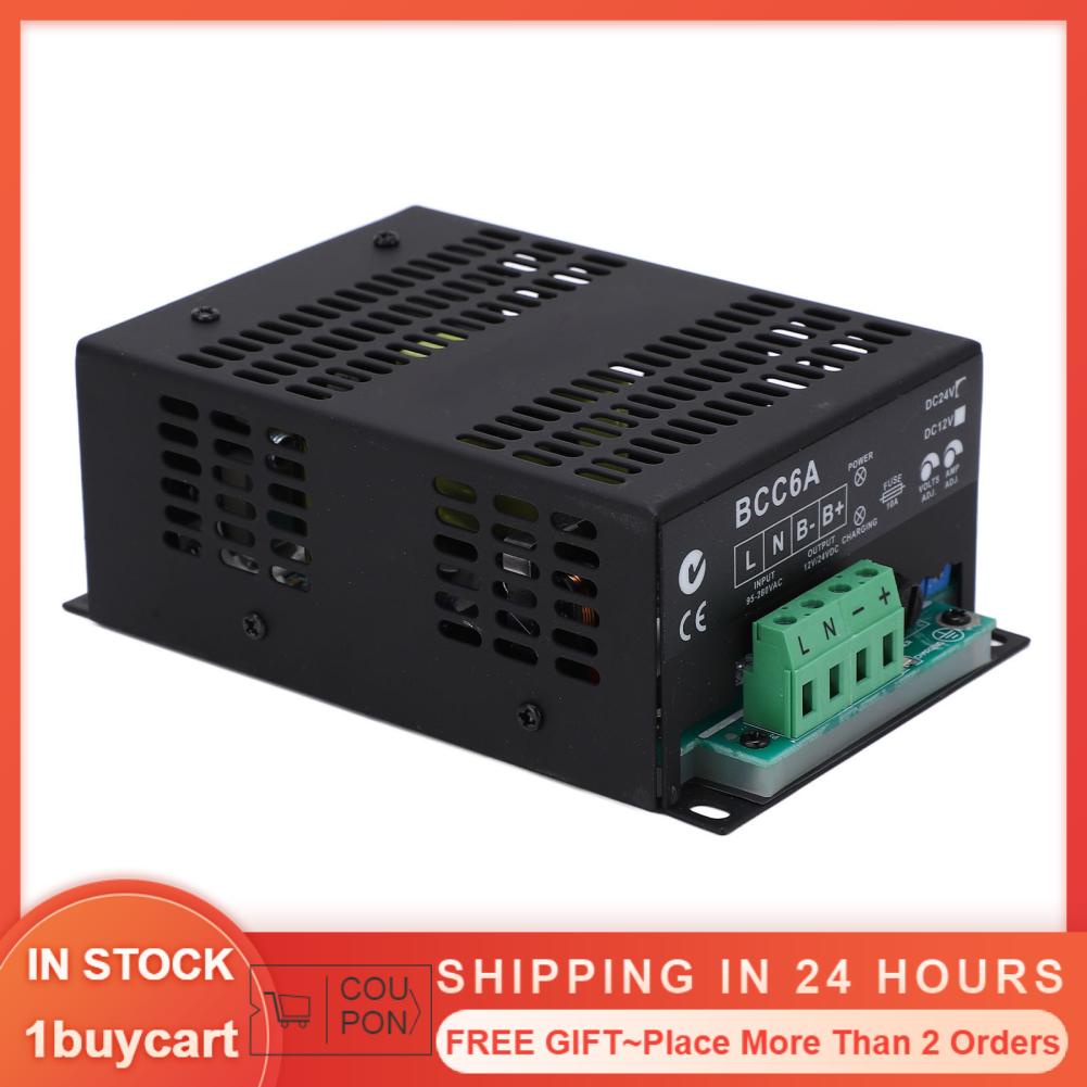 1buycart Intelligent Control Battery Charger 3 Stages Smart Generator Set Acid AC 95‑280V