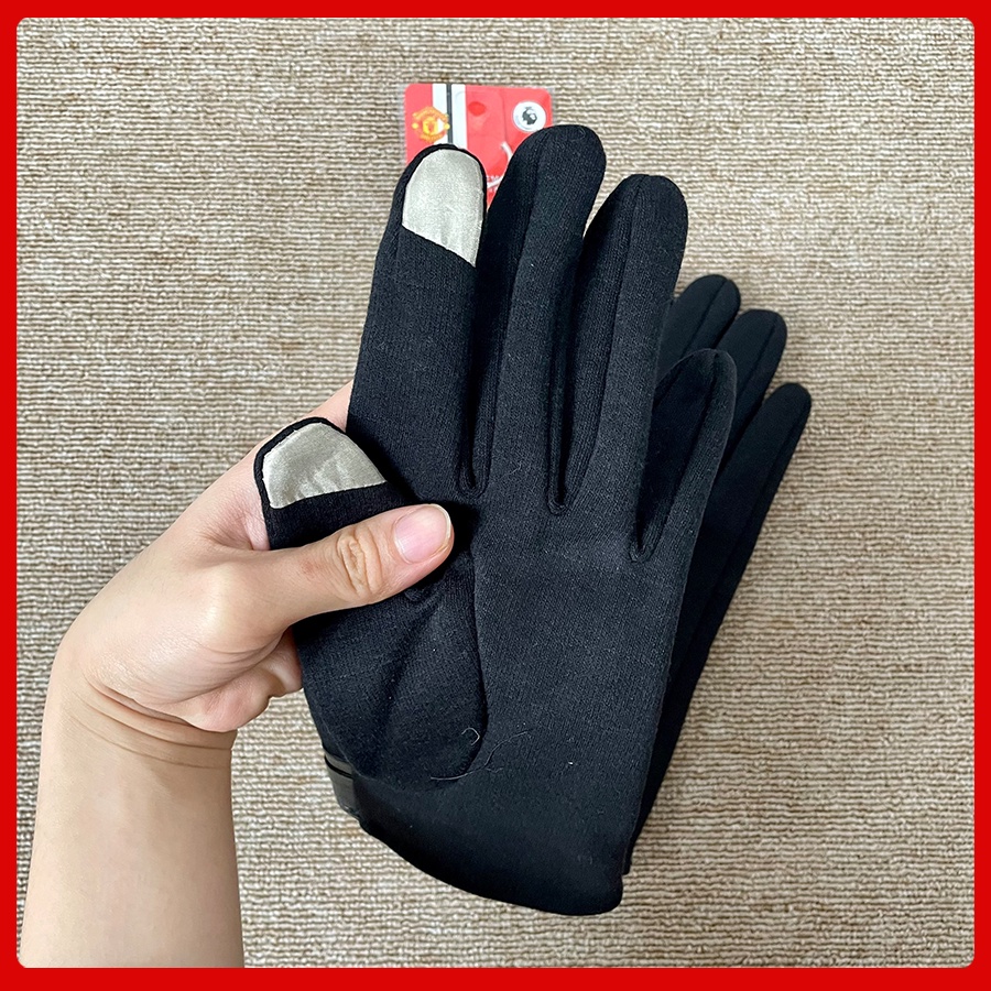 Găng tay len CLB bóng đá Manchester United Full ngón_Kie Store - Shop MU