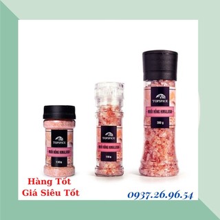 Muối hồng Himalayan Topspice ( nắp có cối xay trực tiếp tiện lợi)