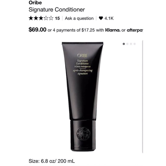 Cặp gội xả cao cấp oribe Signature