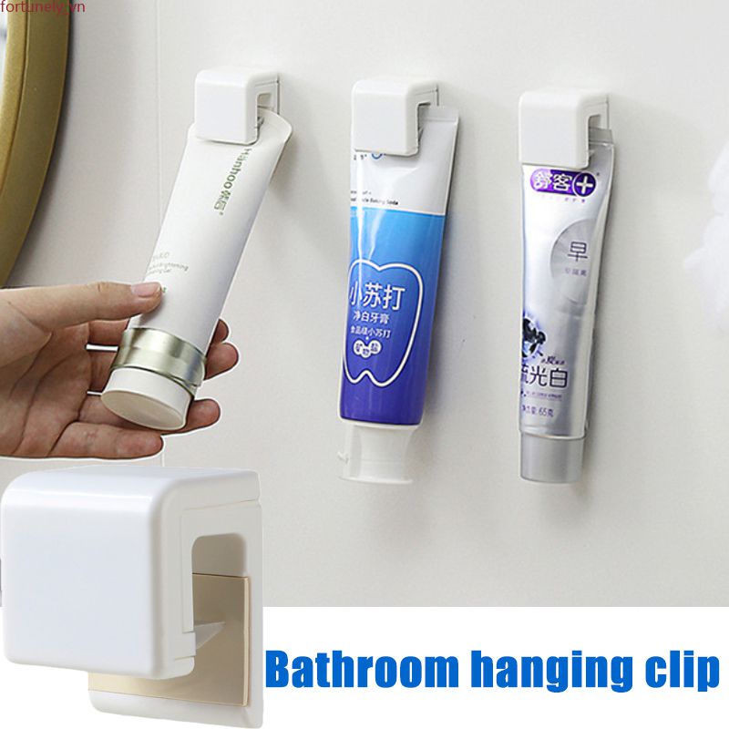 Kẹp Móc Treo Phòng Tắm Liền Mạch Dính Chắc Chắn Để Đựng Chìa Khóa Khăn Kem Đánh Răng Sữa Rửa Mặt Dụng Cụ Sắp Xếp Phòng Tắm Nhà Bếp Gia Đình
