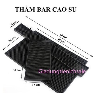 Thảm bar pha chế, Thảm Lót Cao Su Quầy Bar, Thảm bar cao su chống trượt cao cấp