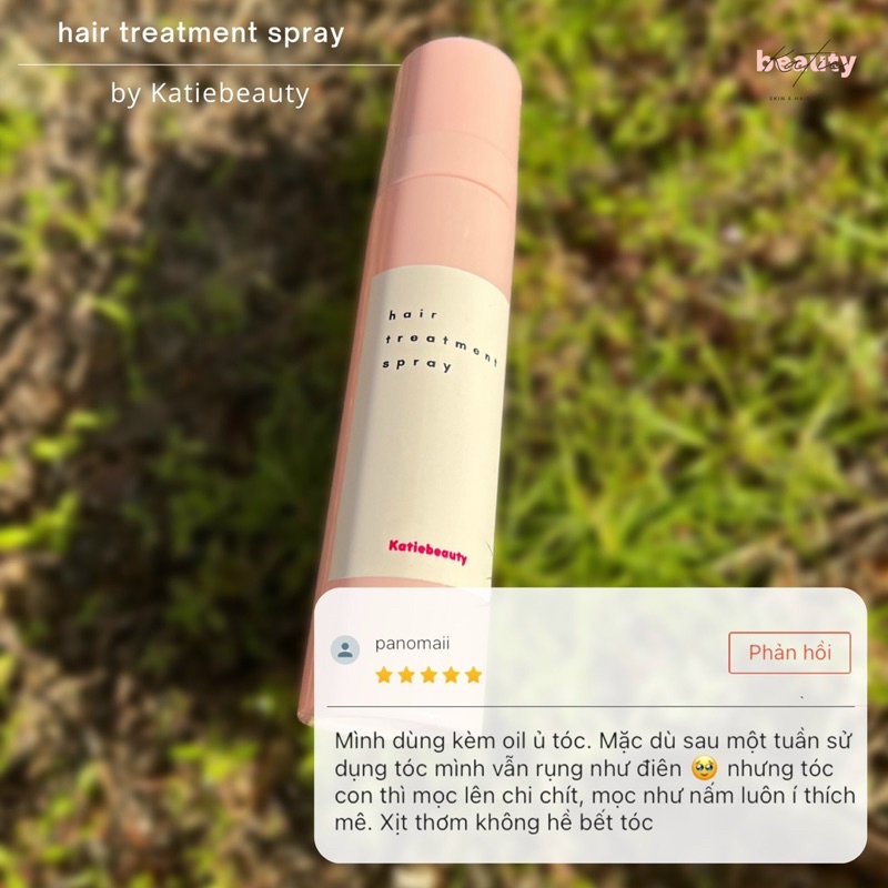 Xịt kích mọc tóc men vi sinh HAIR TREATMENT SPRAY 120ml | KATIEBEAUTY