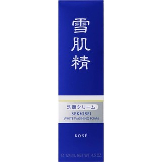 Sữa rửa mặt làm trắng da, mờ nám Kose Sekkisei White Washing Foam 124ml - Nhật Bản