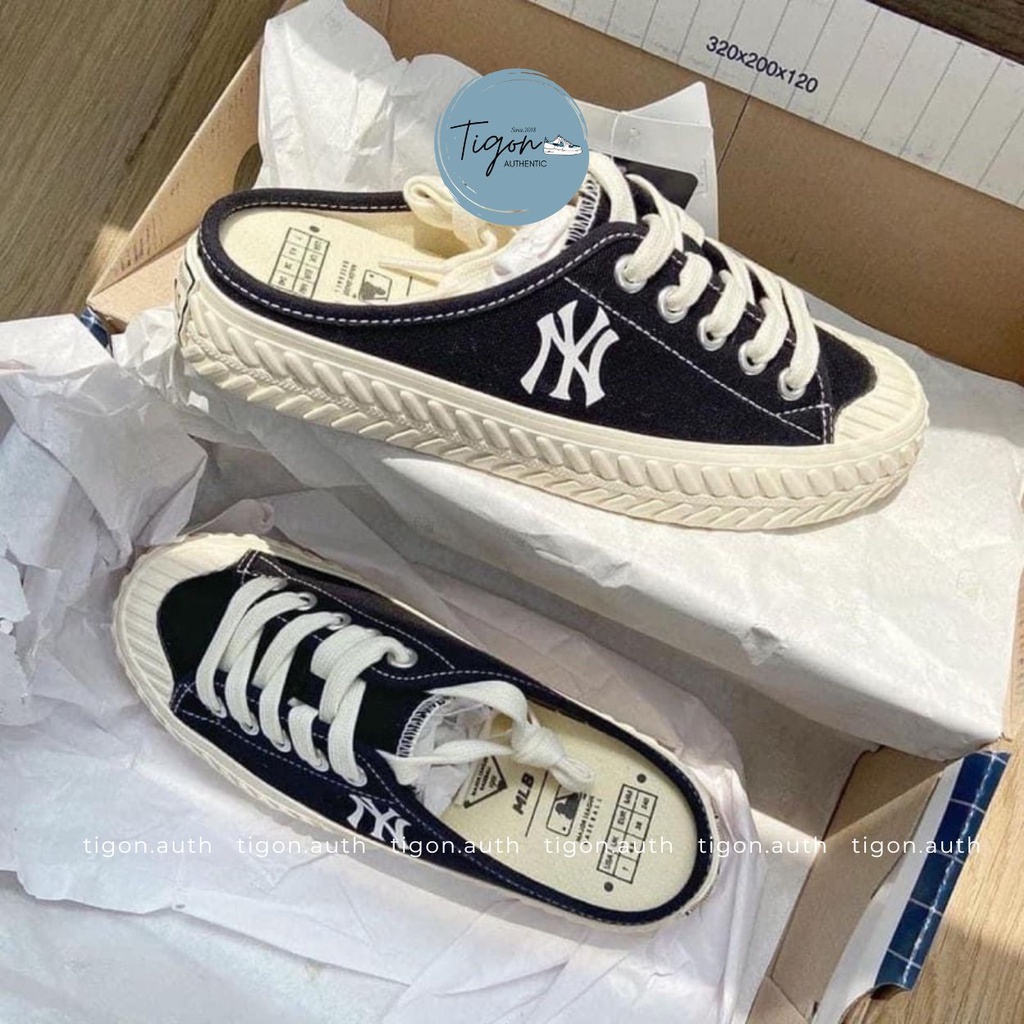 Giày Sục MLB Chính Hãng - Giày Đạp Gót MLB Mule Monogram  Tigon.auth