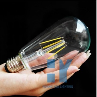 Đèn led Edison ST64, BÓNG ĐÈN LED TRANG TRÍ