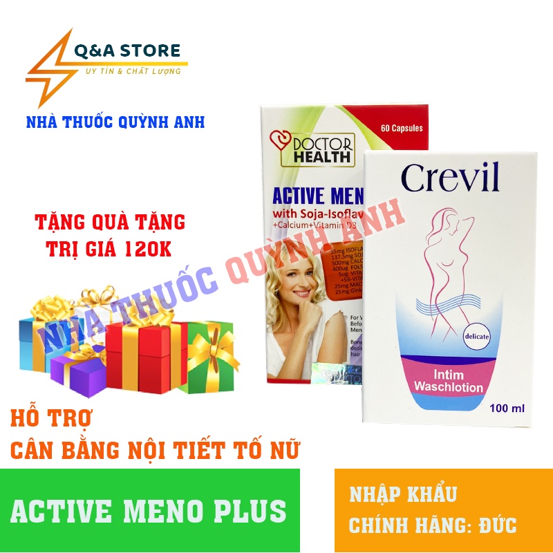ACTIVE MENO PLUS - CÂN BẰNG NỘI TIẾT NỮ NHẬP KHẨU ĐỨC tặng kèm quà tăng hấp hẫn