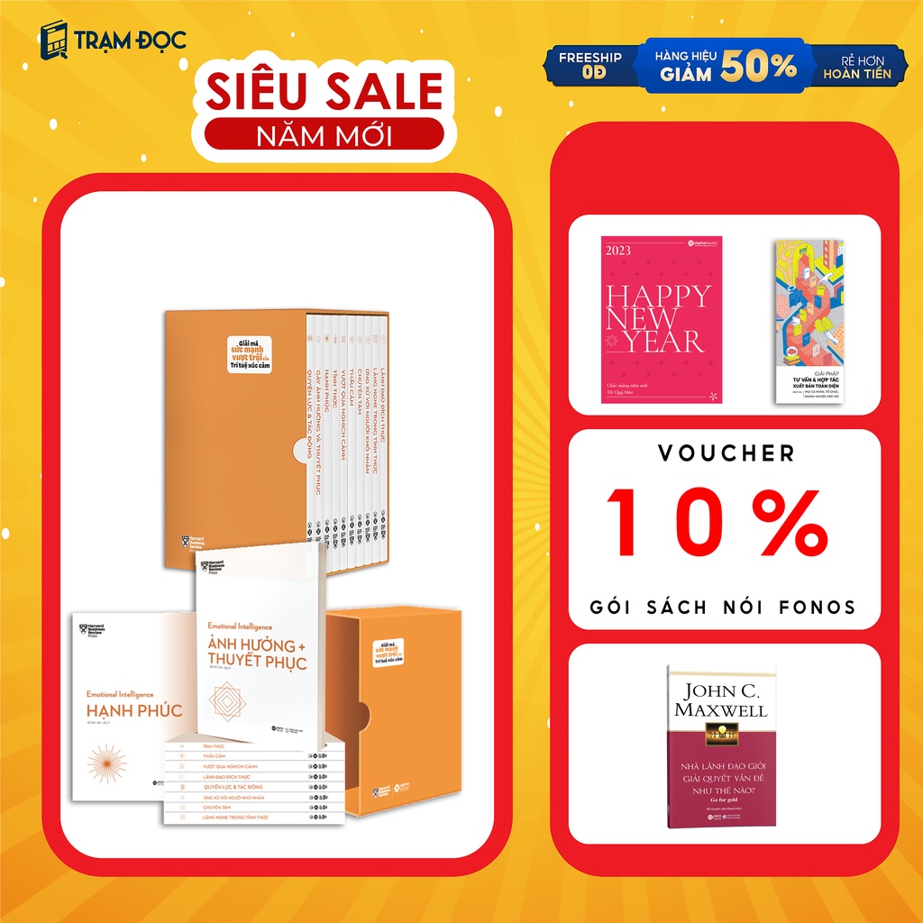 Sách -  HBR Trí Tuệ Xúc Cảm – Emotional Intelligence
