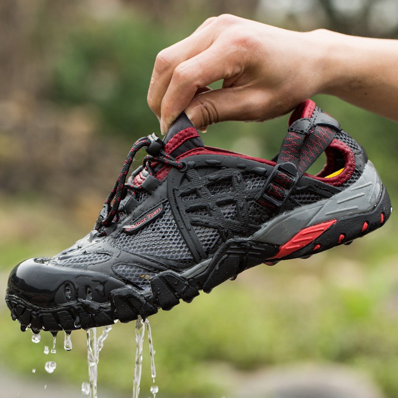 Giày trekking leo núi đi rừng Outdoor Sport cao cấp chống trơn trượt, thoát nước nhanh, êm và ôm chân